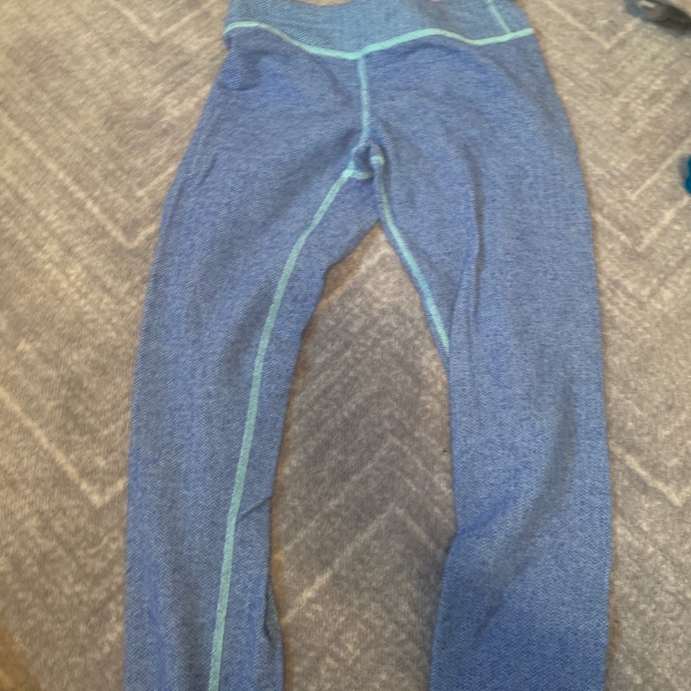 Blue Patterned Ivivva by Lululemon Leggings